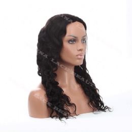 Full Lace Wig Indian Remy Deep Body Wave