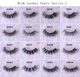 NEW Mink Lashes 3D Mink Eyelashes 100% Cruelty free Handmade Reusable Natural Eyelashes Extension