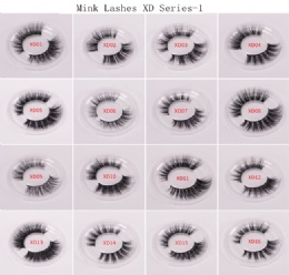 5D Fraux Mink Eyelashes 100% Cruelty free Handmade Reusable Natural Eyelashes Extension