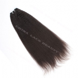 machine weft kinky straight