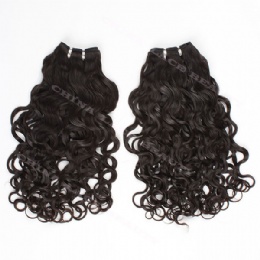 machine weft brazilian curl