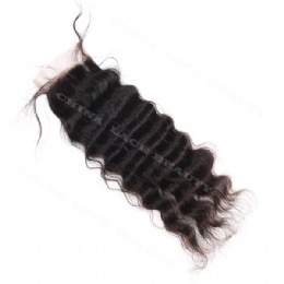 Top lace closure deep wave