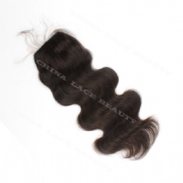 Silk Base Closure Body Wave