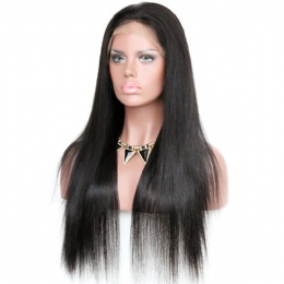 Silky Straight Brazilian Virgin Hair 5x5 HD Lace Wigs 150% Thick Density Pre-plucked Hairline