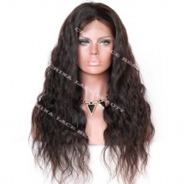 360 Lace Wig, 22in Natural Wave Hair