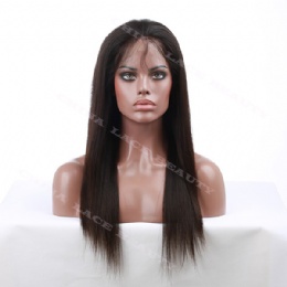 Silk base top wigs 18inches straight