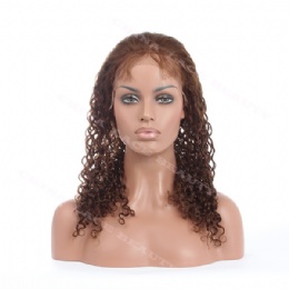 Silk base top wigs 18inches 10mm curl